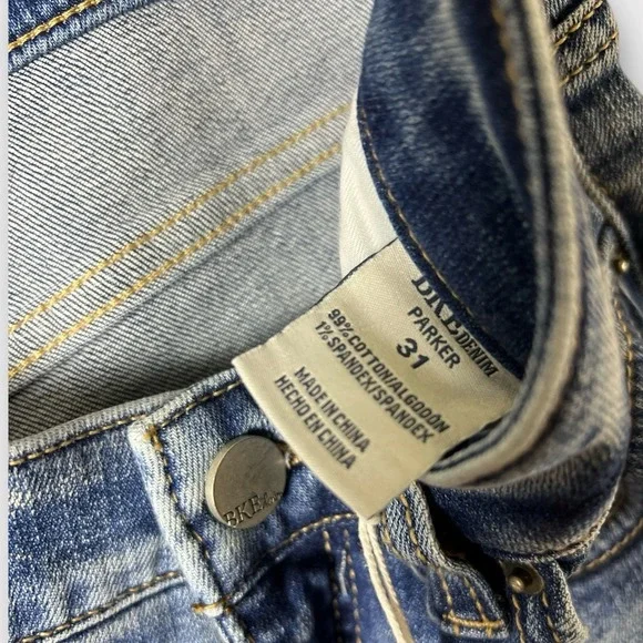 NWT BKE Women's Parker Universal Fit High-Rise Ankle Straight Stretch Jeans 31 - Picture 6 of 9